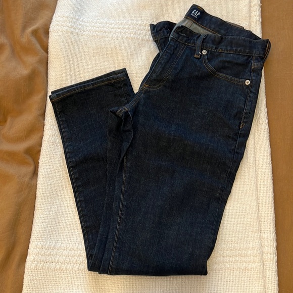 GAP DENIM Blue jeans Slim - Picture 1 of 2